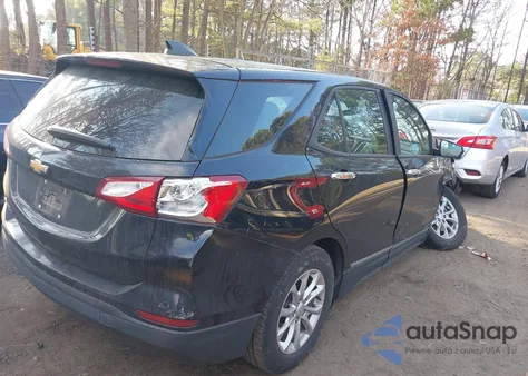 2020 Chevrolet Equinox Fwd Ls из США, поврежденный, VIN 2GNAXHEV3L6161609